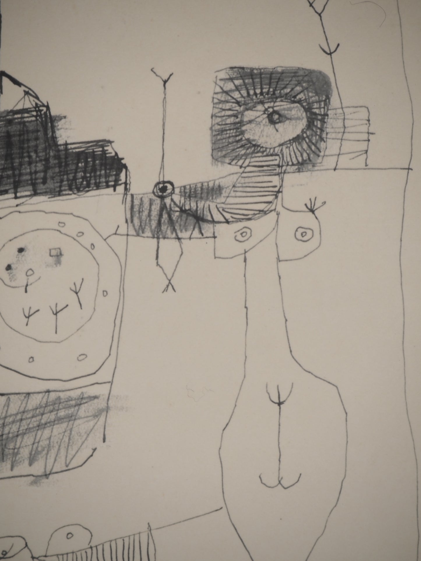 Guillaume CORNEILLE : La ville en joie - Lithographie signée