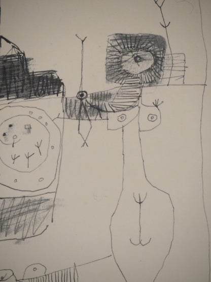 Guillaume CORNEILLE : La ville en joie - Lithographie signée