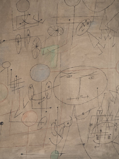 Guillaume CORNEILLE : Le spectacle nocture au cirque - Lithographie signée