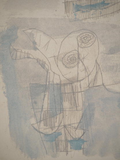 Guillaume CORNEILLE : La rentrée du marin - Lithographie signée