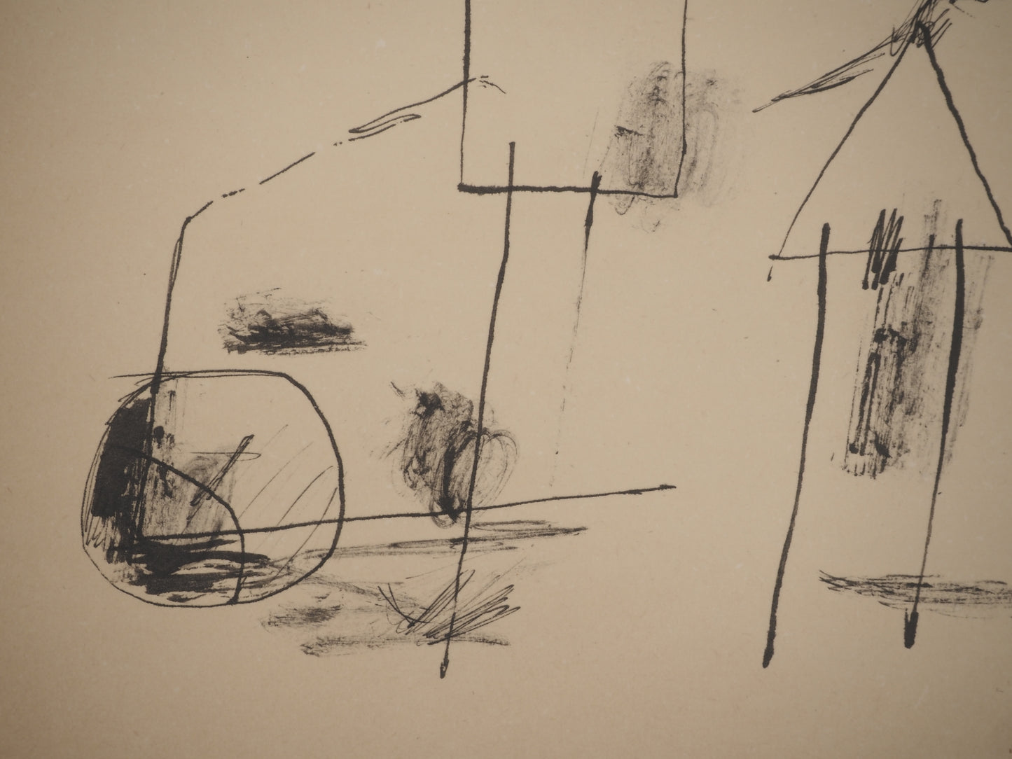 Guillaume CORNEILLE : Le football - Lithographie signée