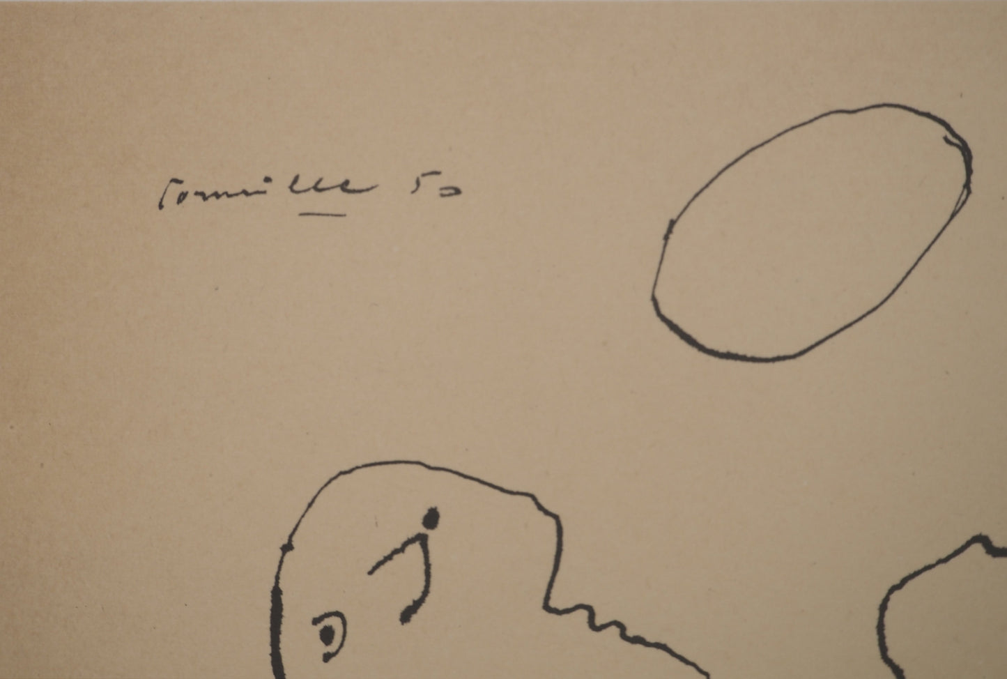 Guillaume CORNEILLE : Les joueuses - Lithographie signée