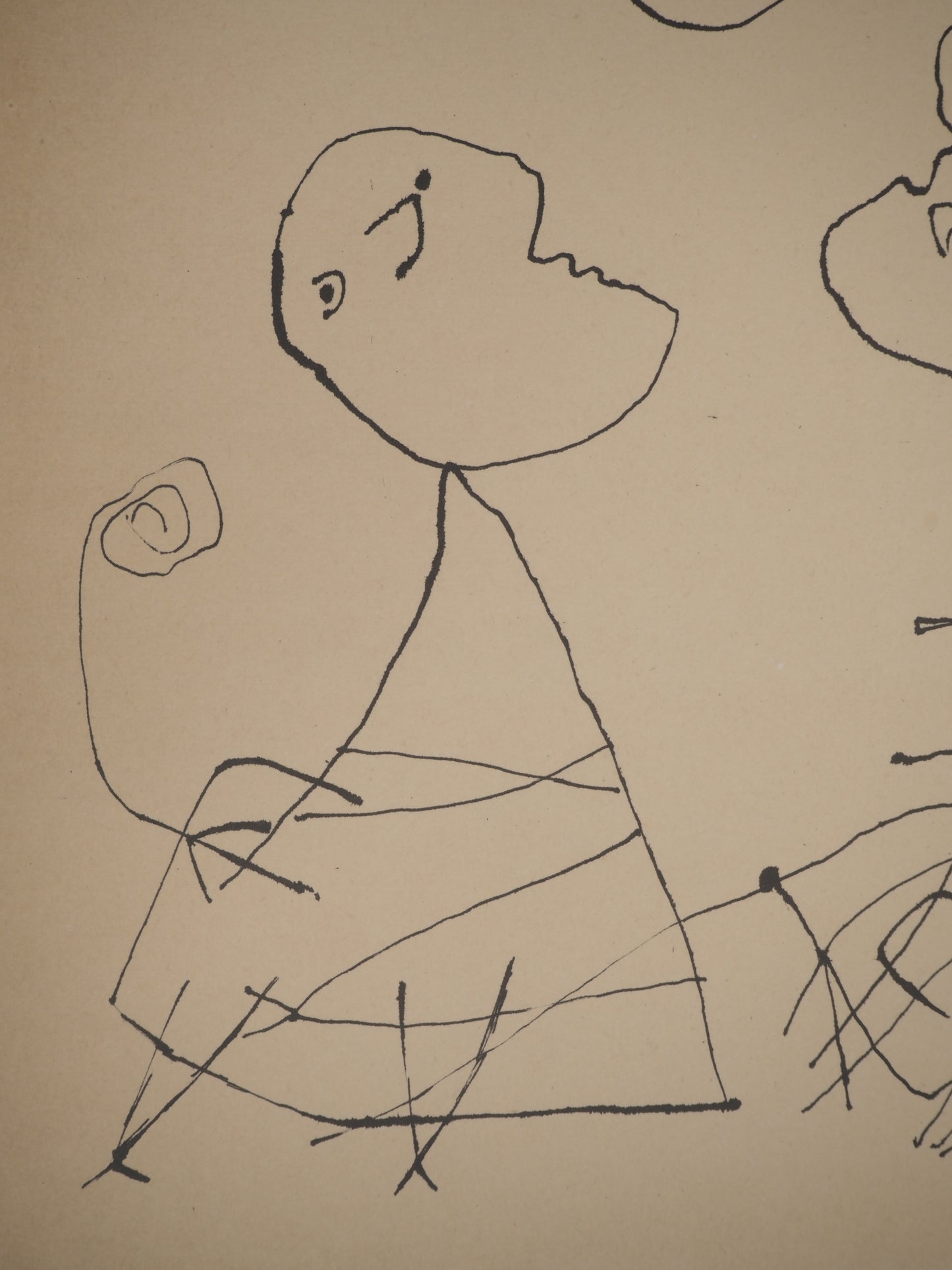 Guillaume CORNEILLE : Les joueuses - Lithographie signée