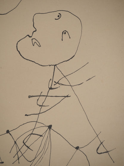 Guillaume CORNEILLE : Les joueuses - Lithographie signée
