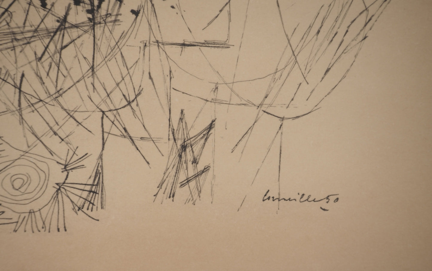 Guillaume CORNEILLE : Visages dans la ville - Lithographie signée