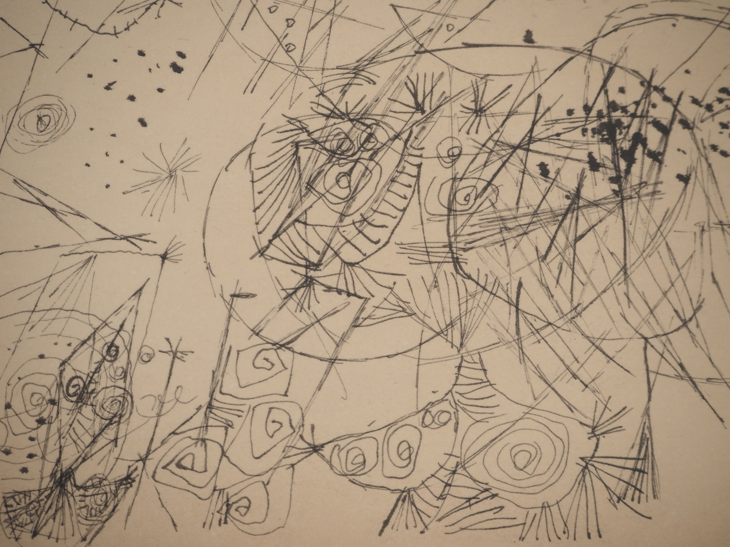 Guillaume CORNEILLE : Visages dans la ville - Lithographie signée
