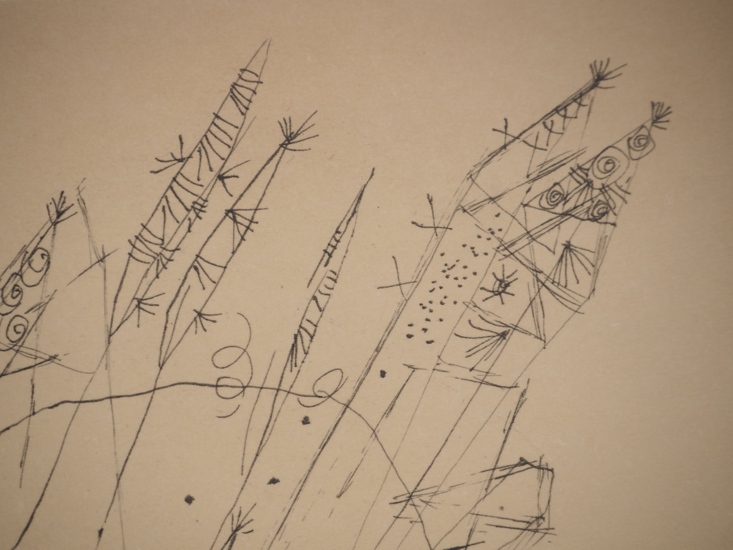 Guillaume CORNEILLE : Visages dans la ville - Lithographie signée