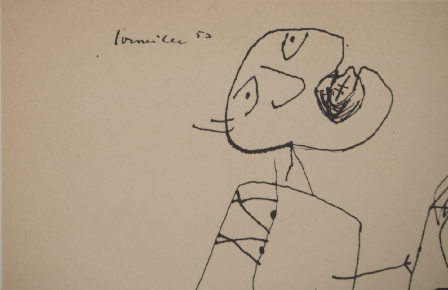 Guillaume CORNEILLE : Jeux dans la ville - Lithographie signée