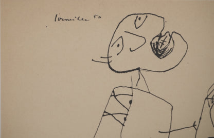 Guillaume CORNEILLE : Jeux dans la ville - Lithographie signée