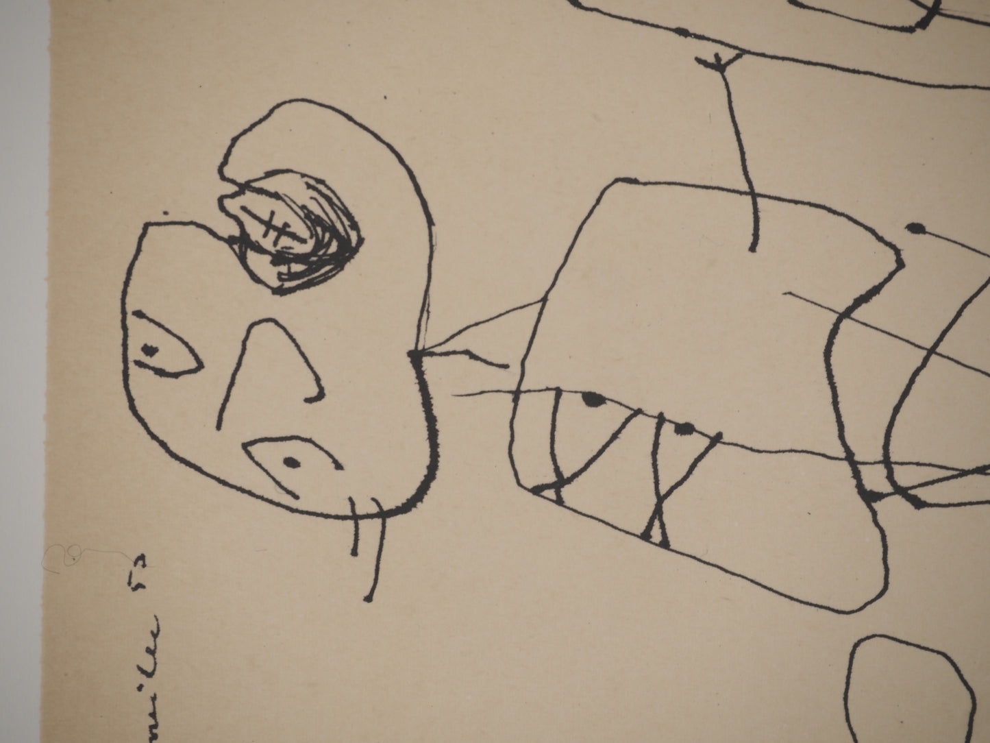 Guillaume CORNEILLE : Jeux dans la ville - Lithographie signée