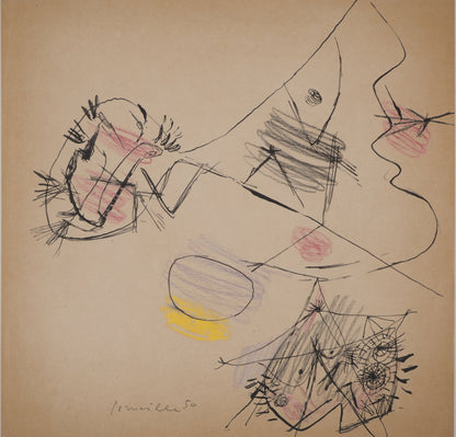 Guillaume CORNEILLE : La belle passante - Lithographie signée