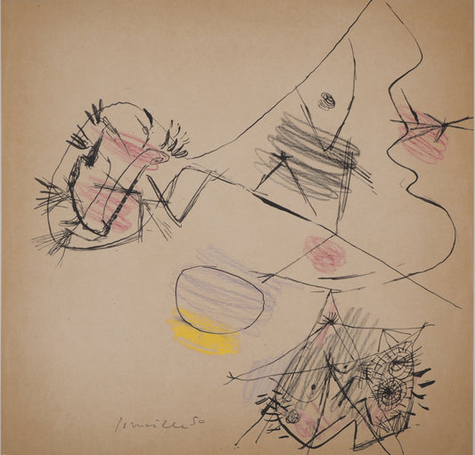 Guillaume CORNEILLE : La belle passante - Lithographie signée