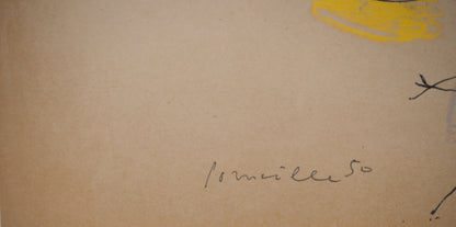 Guillaume CORNEILLE : La belle passante - Lithographie signée