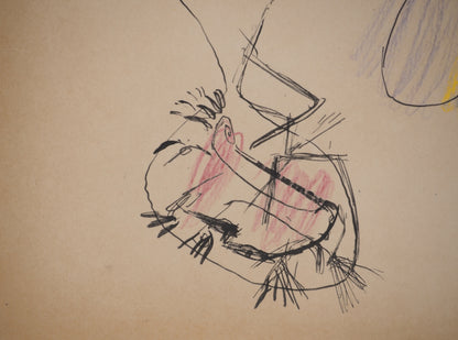Guillaume CORNEILLE : La belle passante - Lithographie signée