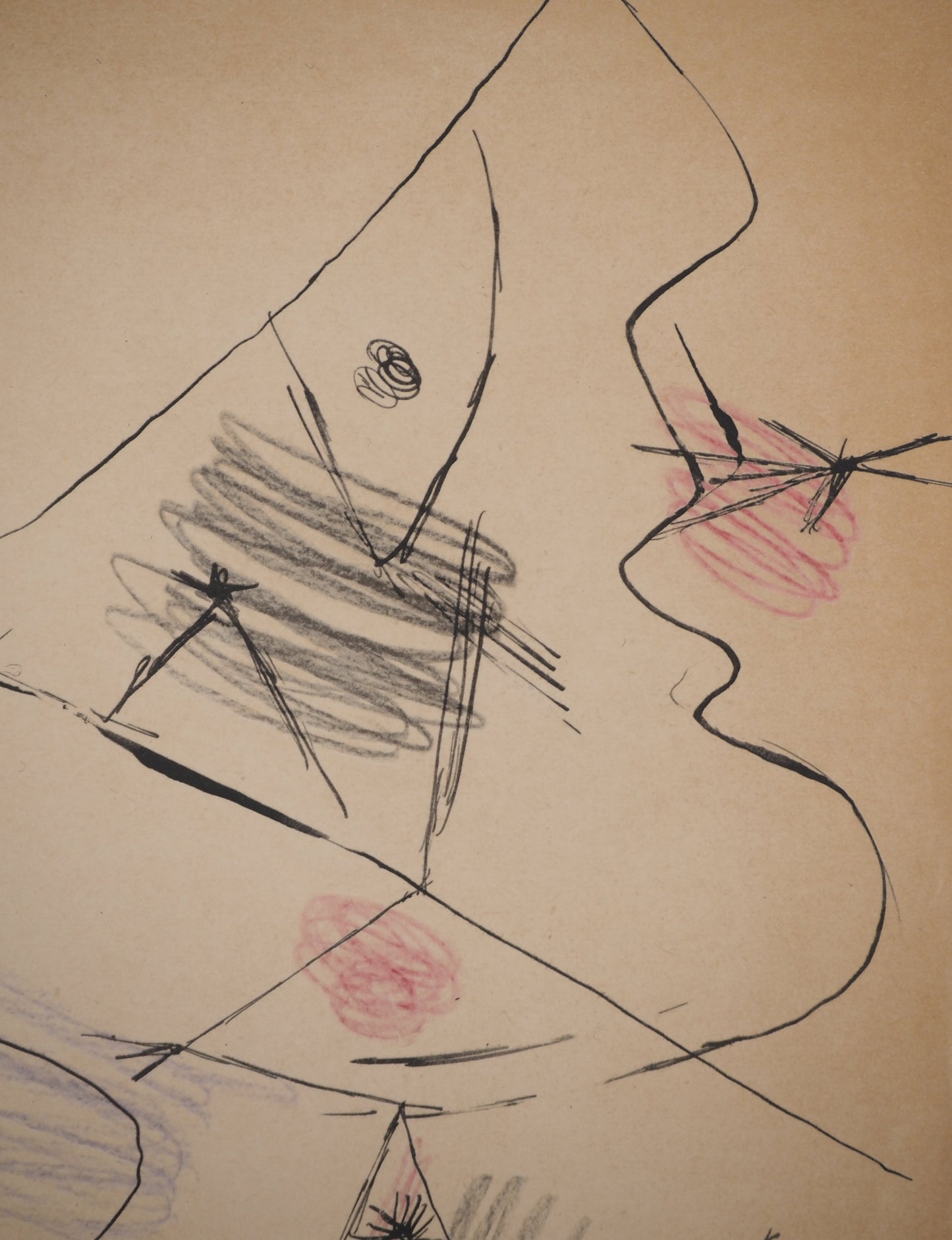 Guillaume CORNEILLE : La belle passante - Lithographie signée