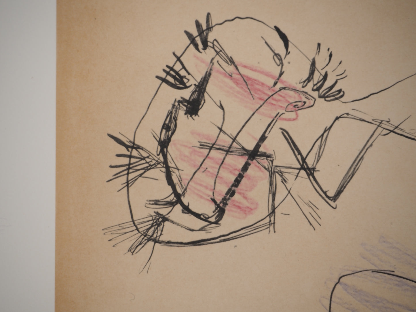 Guillaume CORNEILLE : La belle passante - Lithographie signée