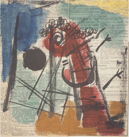 Guillaume CORNEILLE : Musique - Lithographie
