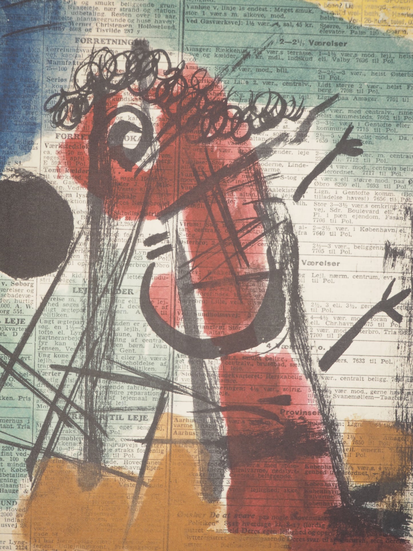 Guillaume CORNEILLE : Musique - Lithographie