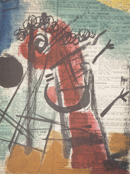 Guillaume CORNEILLE : Musique - Lithographie