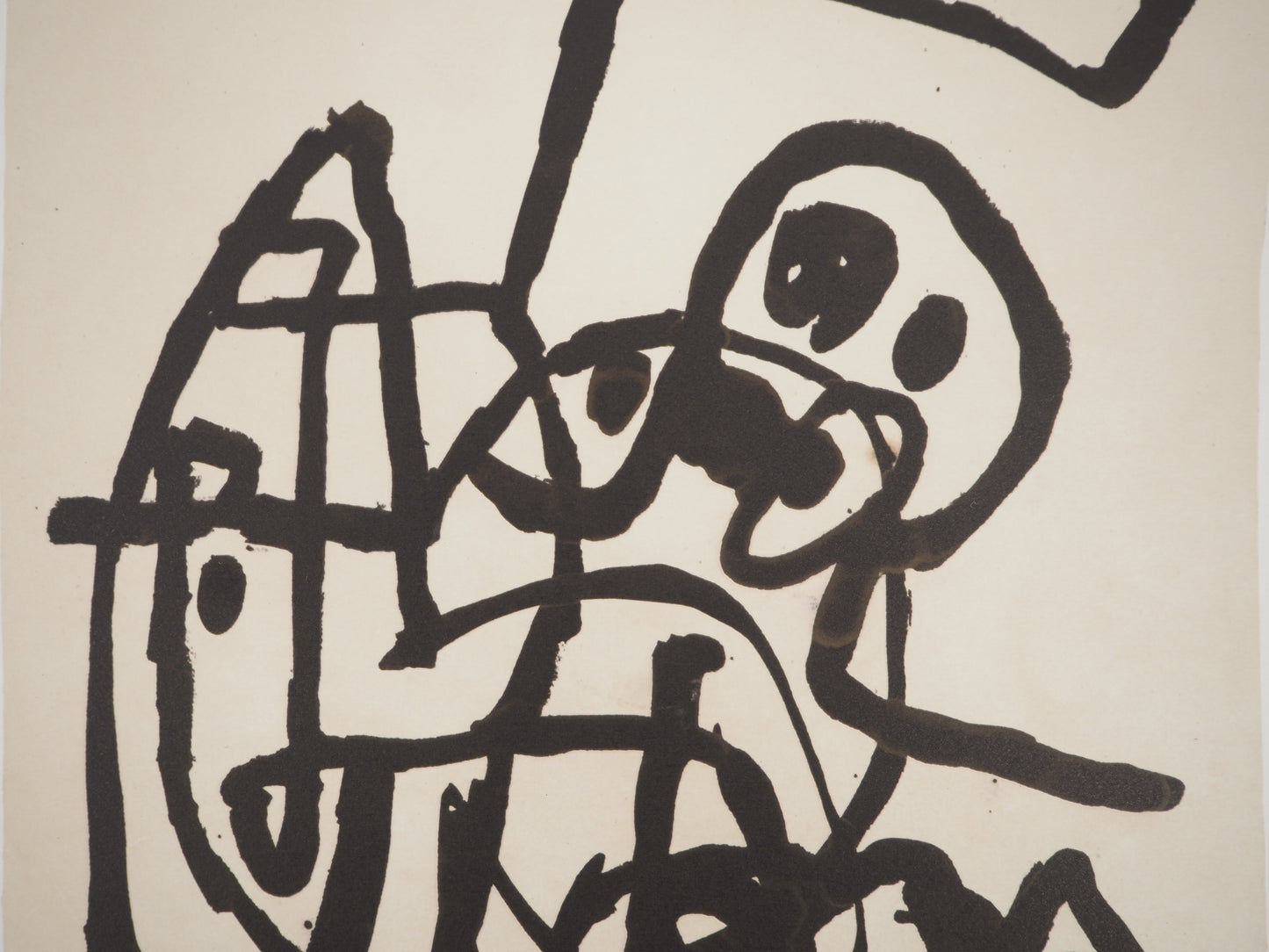 Guillaume CORNEILLE : Confusion - Lithographie signée