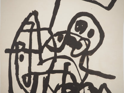 Guillaume CORNEILLE : Confusion - Lithographie signée