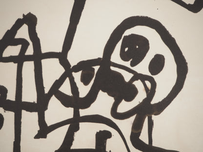 Guillaume CORNEILLE : Confusion - Lithographie signée