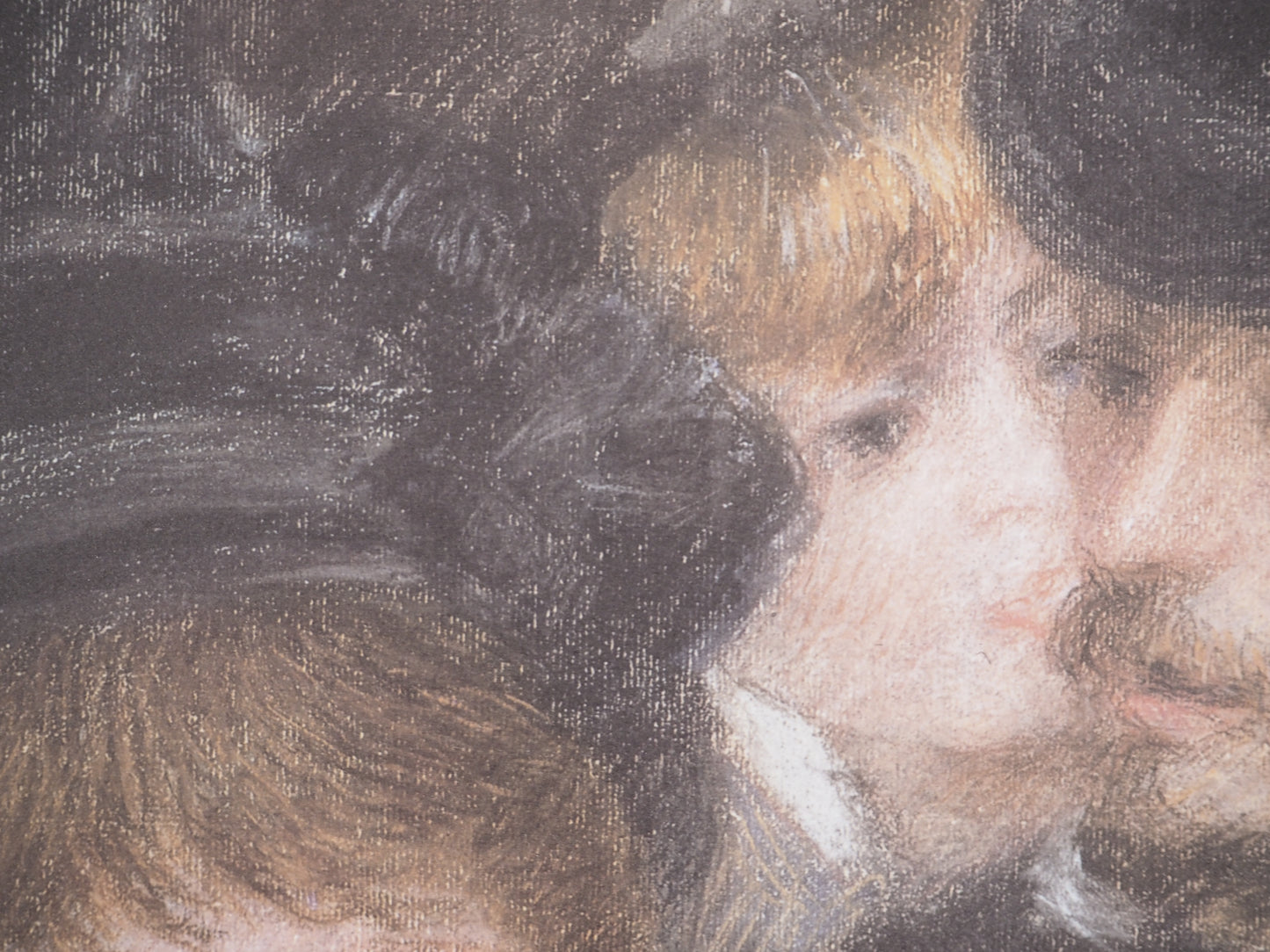 Pierre Auguste RENOIR : Couple en promenade - Lithographie