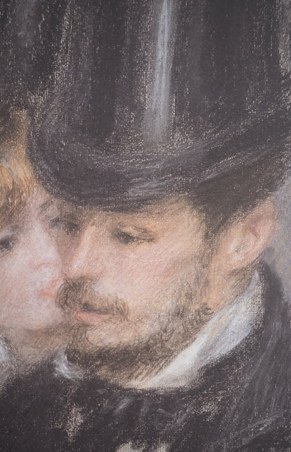 Pierre Auguste RENOIR : Couple en promenade - Lithographie