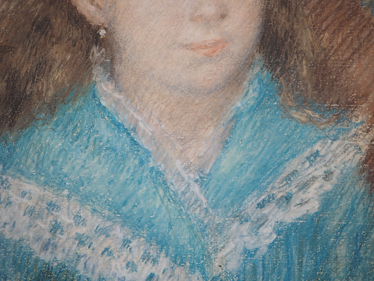 Pierre Auguste RENOIR : Portrait d'Elisabeth Maître - Lithographie signée