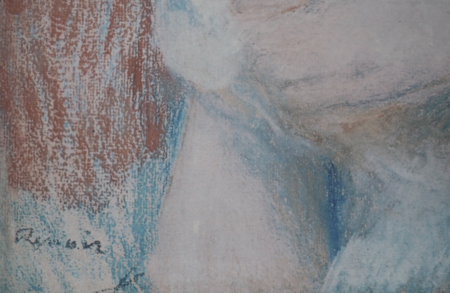 Pierre Auguste RENOIR : Portrait de Jeanne Samary - Lithographie signée