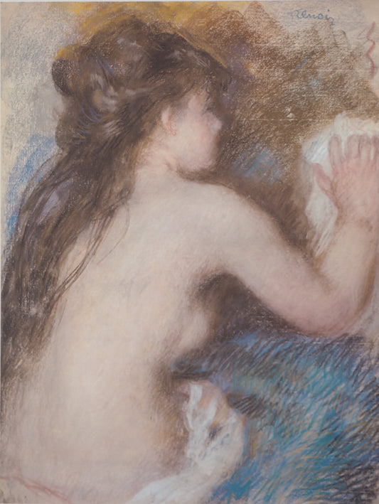 Pierre Auguste RENOIR : Nu de dos - Lithographie signée