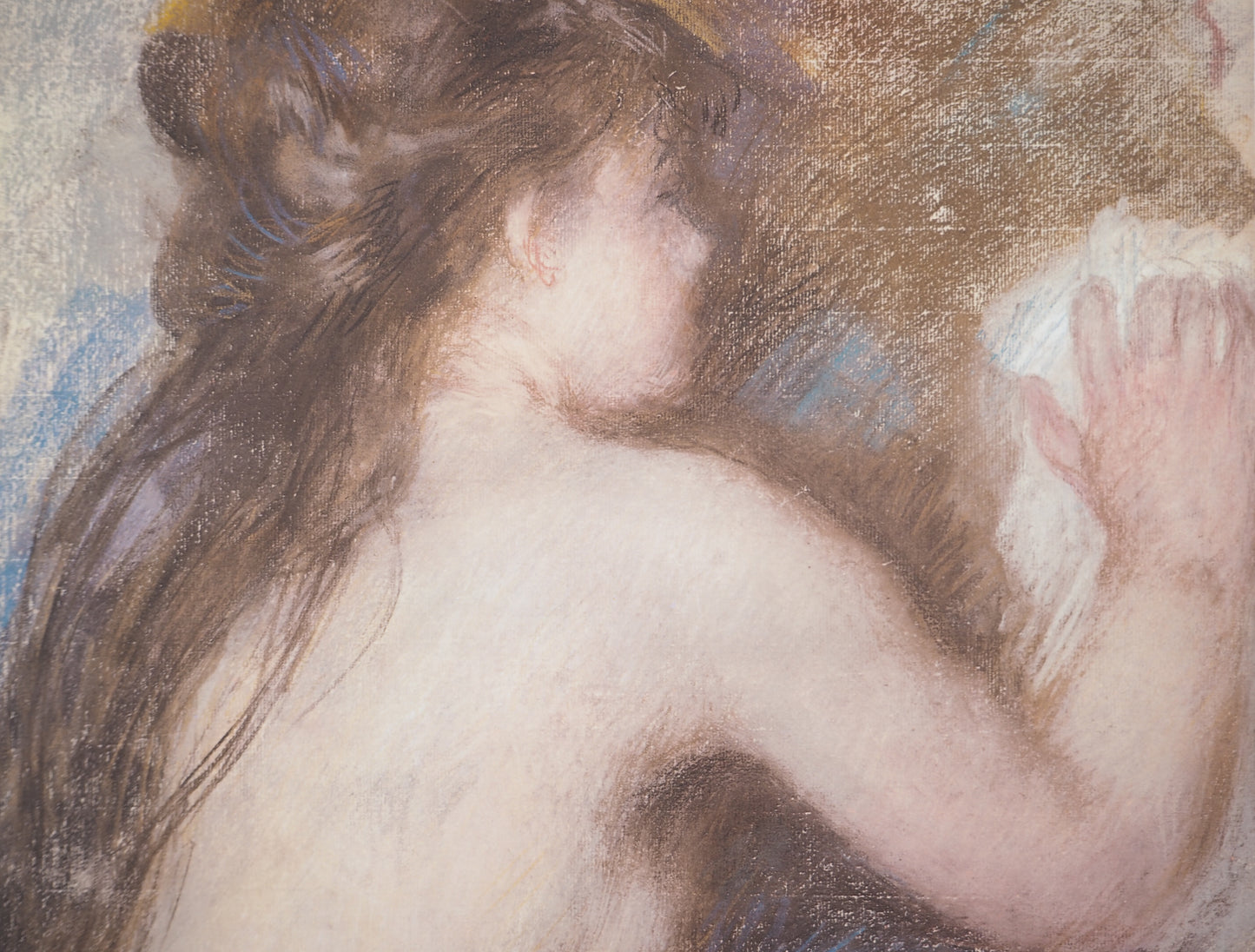 Pierre Auguste RENOIR : Nu de dos - Lithographie signée