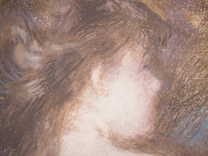 Pierre Auguste RENOIR : Nu de dos - Lithographie signée