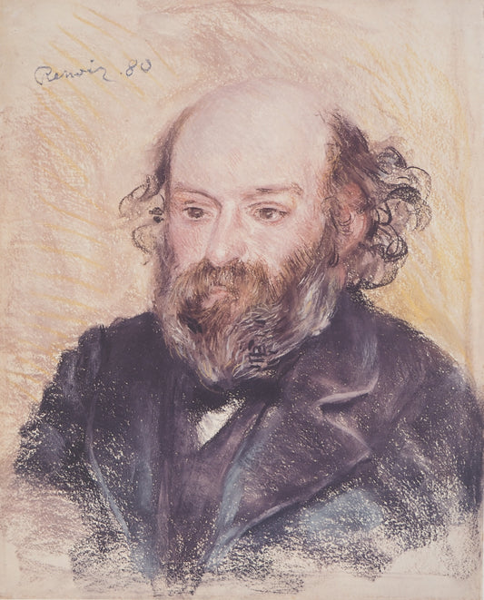 Pierre Auguste RENOIR : Paul Cézanne - Lithographie signée
