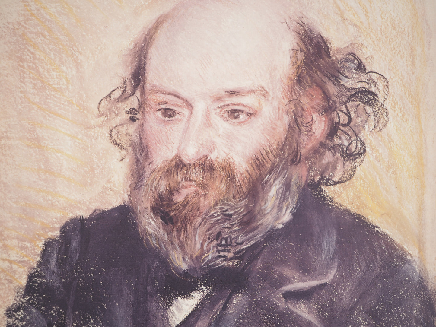 Pierre Auguste RENOIR : Paul Cézanne - Lithographie signée