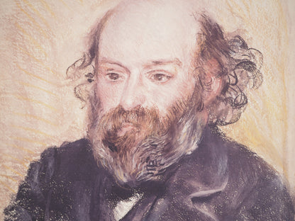 Pierre Auguste RENOIR : Paul Cézanne - Lithographie signée