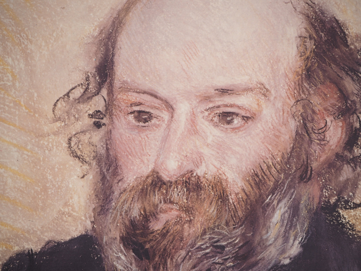 Pierre Auguste RENOIR : Paul Cézanne - Lithographie signée