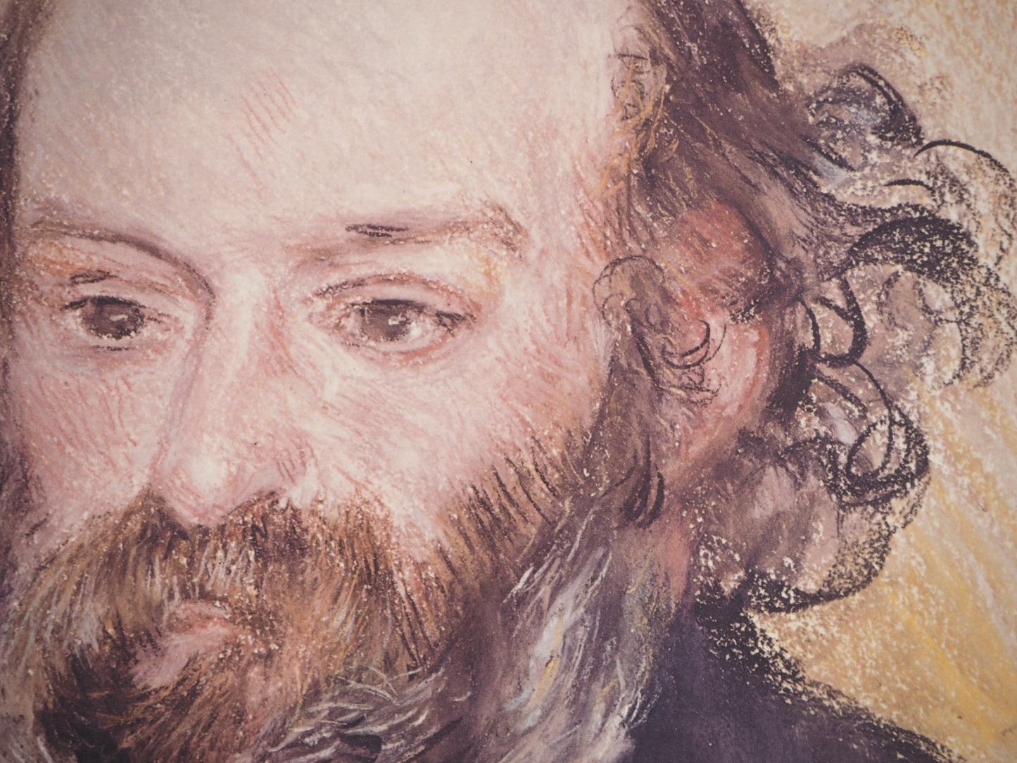 Pierre Auguste RENOIR : Paul Cézanne - Lithographie signée