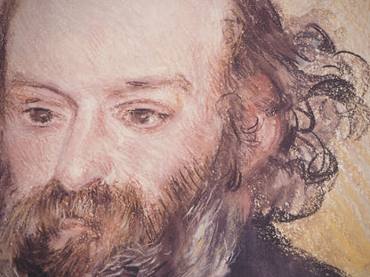 Pierre Auguste RENOIR : Paul Cézanne - Lithographie signée