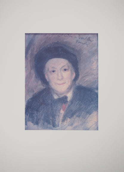Pierre Auguste RENOIR : Théodore de Banville - Lithographie signée