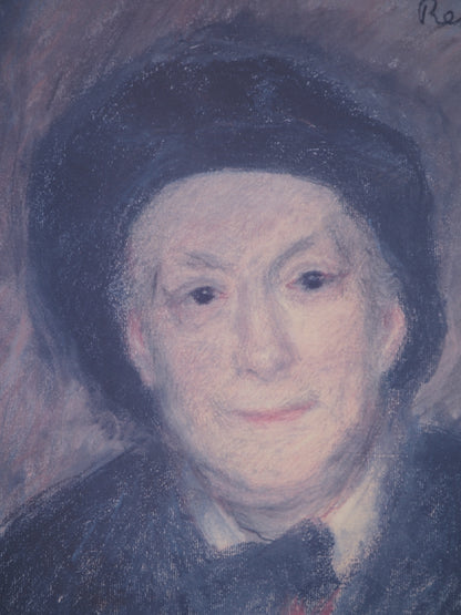 Pierre Auguste RENOIR : Théodore de Banville - Lithographie signée