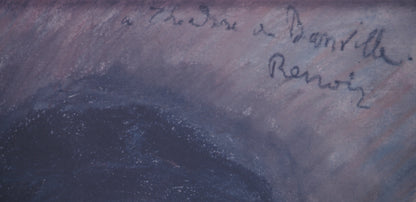 Pierre Auguste RENOIR : Théodore de Banville - Lithographie signée