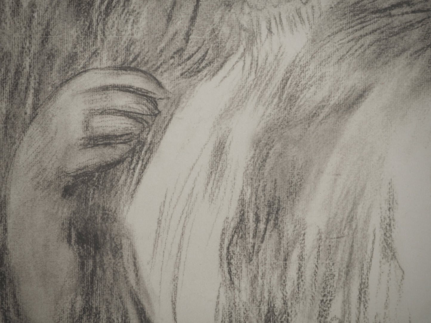 Pierre Auguste RENOIR : Jeune Fille au Chapeau de Paille - Lithographie signée