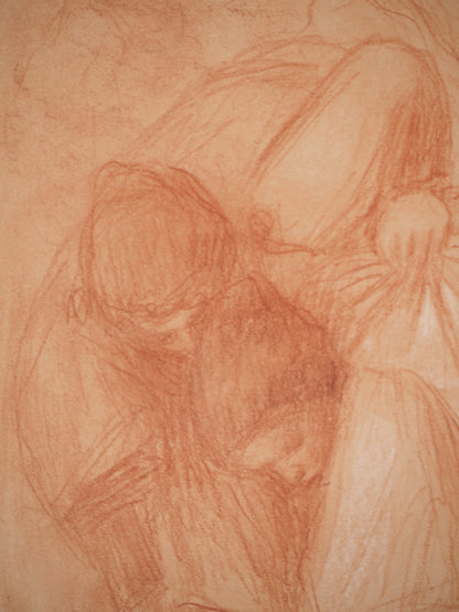 Pierre Auguste RENOIR : Dans la cour de récréation - Lithographie signée