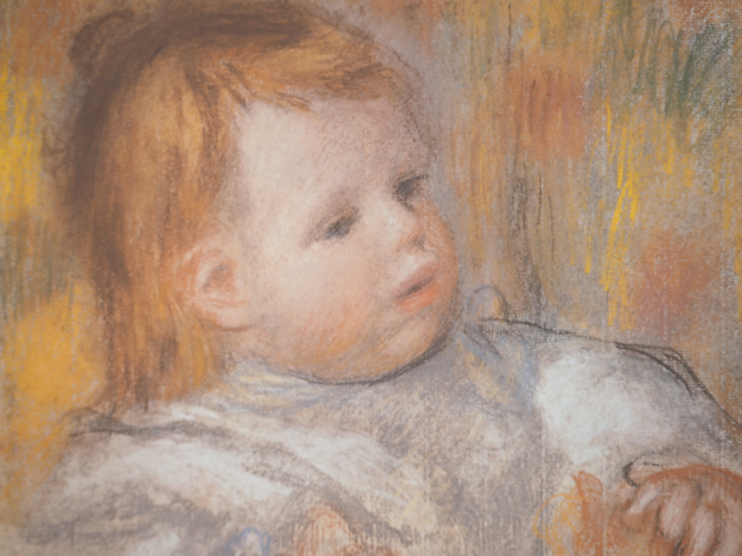 Pierre Auguste RENOIR : Portrait de Jean Renoir - Lithographie signée