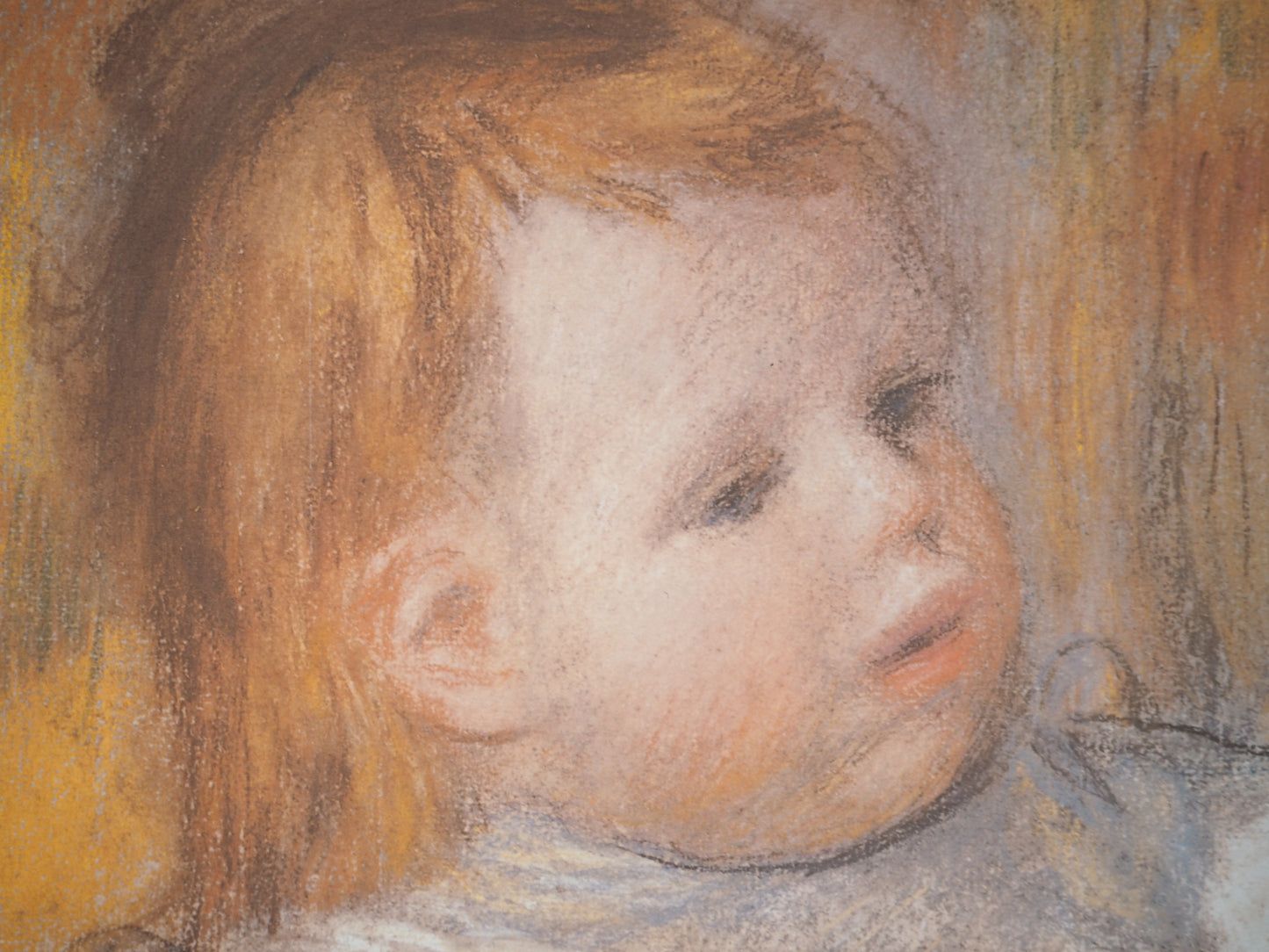 Pierre Auguste RENOIR : Portrait de Jean Renoir - Lithographie signée