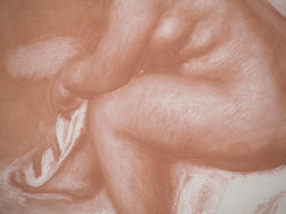 Pierre Auguste RENOIR : Baigneuse - Lithographie