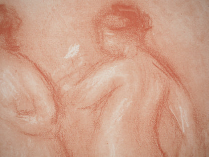 Pierre Auguste RENOIR : Le jugement de Paris - Lithographie
