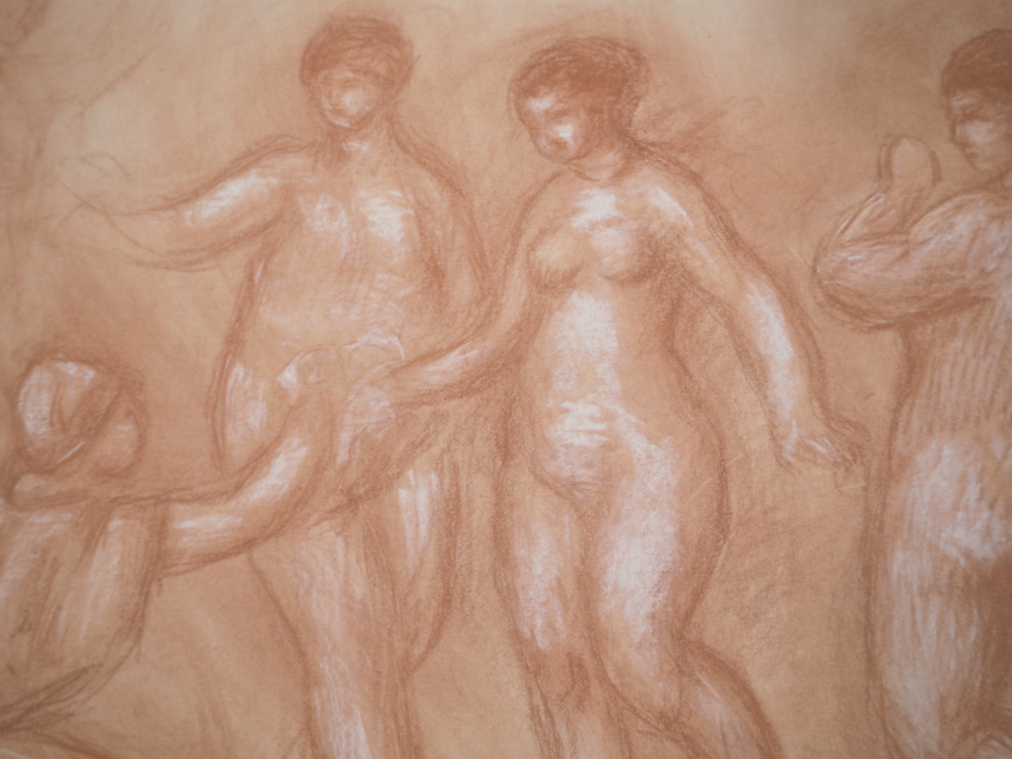 Pierre Auguste RENOIR : Le jugement de Paris - Lithographie