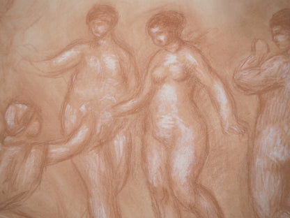 Pierre Auguste RENOIR : Le jugement de Paris - Lithographie
